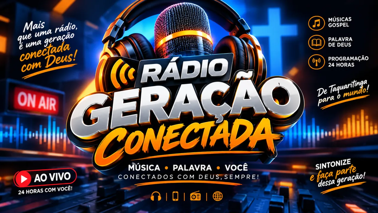 RADIO GERAÇÃO CONECTADA 24HORAS POR DIA